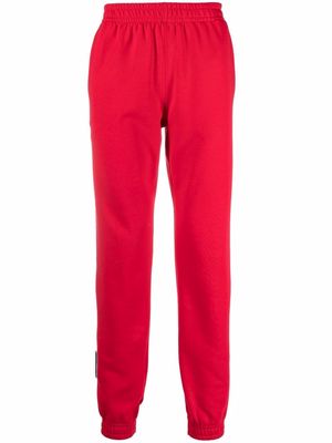Styland organic cotton track trousers - Red