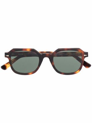 Ahlem Rue Saint Dominique hexagonal-frame sunglasses - Brown