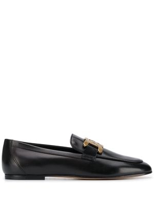 Tod's chain-strap loafers - Black