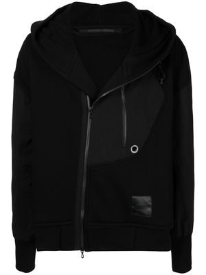 Julius zip-up hooded jacket - Black