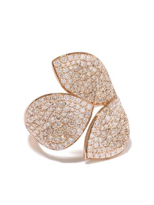 Pasquale Bruni 18kt rose gold diamond Giardini Segreti ring - Pink