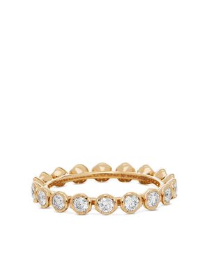 Annoushka 18kt yellow gold Marguerite diamond eternity ring