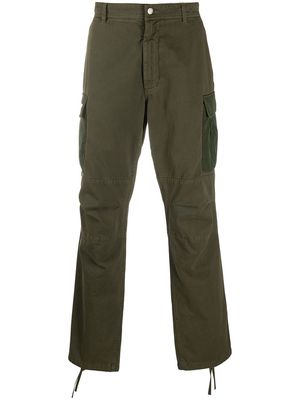 Golden Goose multi-pocket cargo trousers - Green