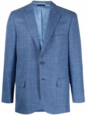 Brioni single-breasted tailored blazer - Blue