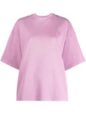 The Attico round neck short-sleeved T-shirt - Pink