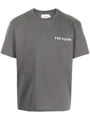 Charles Jeffrey Loverboy The Gloom-print cotton T-shirt - Grey