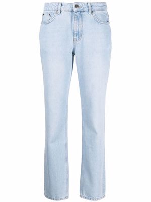 12 STOREEZ slim-fit mid-rise jeans - Blue