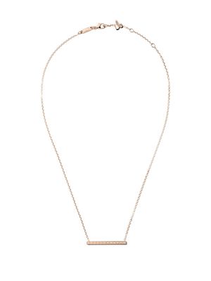 Chopard 18kt rose gold Ice Cube Pure diamond necklace - FAIRMINED ROSE GOLD