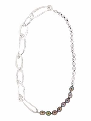 LOVENESS LEE Solia pearl necklace - Silver