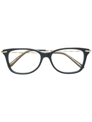 Elie Saab classic narrow cat-eye glasses - Black