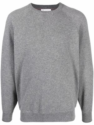 Brunello Cucinelli crew neck cashmere sweater - Grey