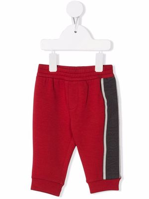 Emporio Armani Kids elasticated waistband trousers - Red