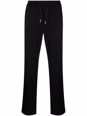 SANDRO drawstring waist straight trousers - Black