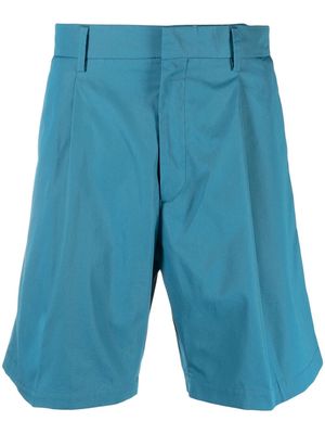 Costumein knee-length tailored shorts - Blue