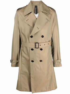 Mackintosh ST ANDREWS trench coat - Green