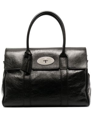 Mulberry Bayswater leather tote bag - Black