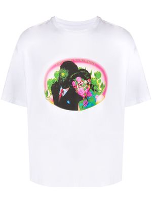 Opening Ceremony Figures slim-fit T-shirt - White