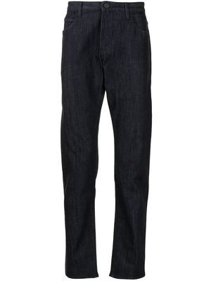 Giorgio Armani straight-leg cotton jeans - UBUL BLU DENIM SCURO