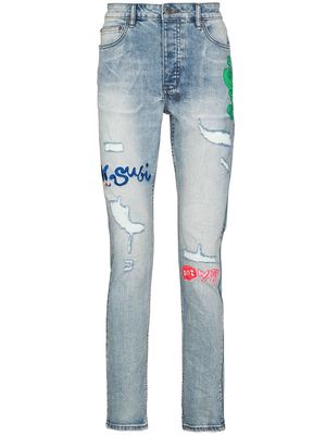 Ksubi Outside World slim-fit jeans - Blue