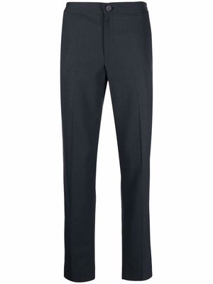 SANDRO Pluto elasticated waistband tailored trousers - Grey