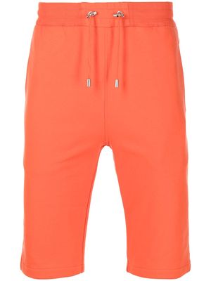 Balmain flock Bermuda shorts - Orange