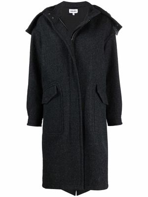 Kenzo Mantel oversized zip-up coat - Grey