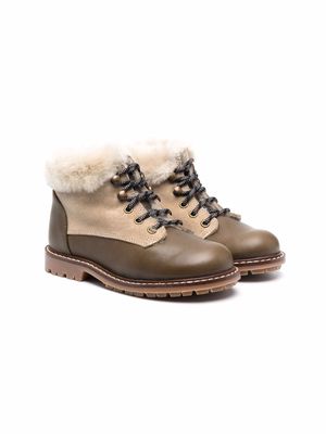 Bonpoint Henry Montagne boots - Green