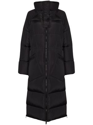 GANNI oversized puffer coat - Black