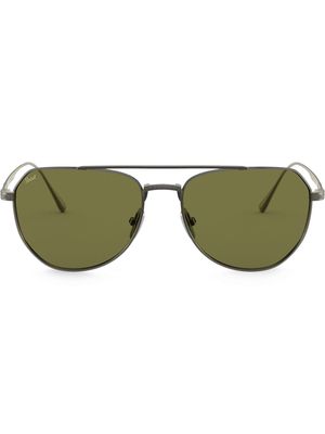 Persol oversized aviator sunglasses - Metallic
