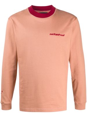 Styland colour-block organic cotton T-shirt - Neutrals