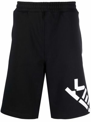 Kenzo logo-print bermuda shorts - Black
