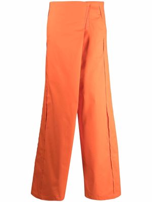 Sunnei high-waisted wide trousers - Orange