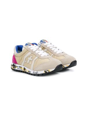 Premiata Kids Lucy-B lace-up sneakers - Neutrals