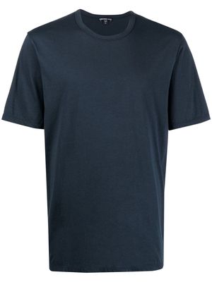 James Perse crewneck cotton T-shirt - Blue