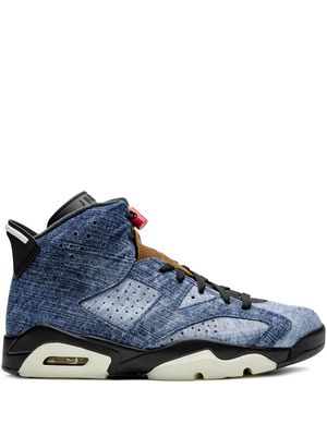 Jordan Air Jordan 6 black washed denim - Blue