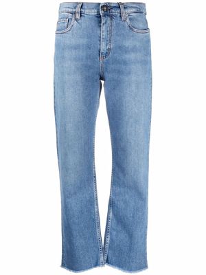 ETRO cropped-leg jeans - Blue