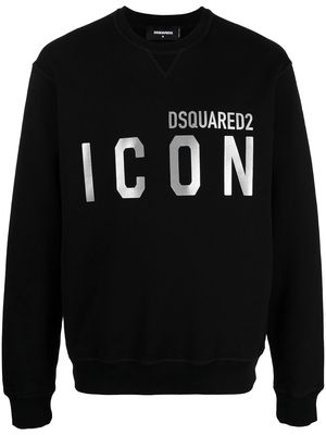 Dsquared2 Icon-print sweatshirt - Black