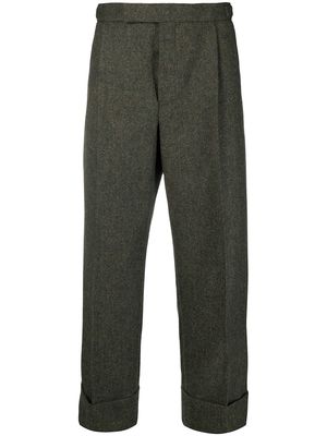 Thom Browne tailored straight-leg trousers - Grey