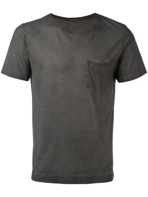 Massimo Alba pocketed T-shirt - Grey