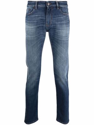 Pt05 light-wash slim fit jeans - Blue