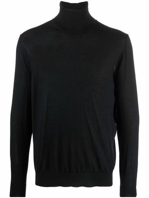 ETRO roll-neck cashmere jumper - Black