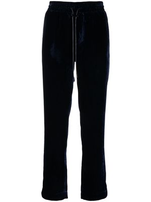 RtA velvet-effect pyjama pants - Blue