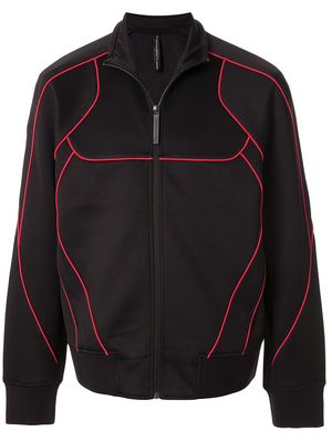 Blackbarrett contrast piping track jacket