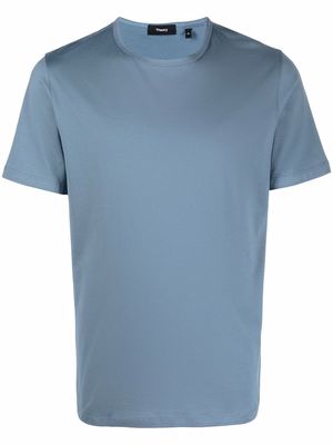 Theory short-sleeve cotton T-shirt - Blue