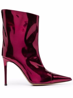 Alexandre Vauthier pointed ankle boots - Pink