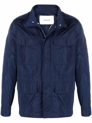 Zadig&Voltaire Bernard multi-pocket jacket - Blue
