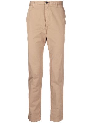 PS Paul Smith mid-rise slim-fit chinos - Brown