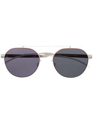 Mykita Leica pantos-frame sunglasses - Silver