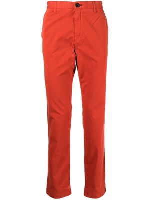 PS Paul Smith mid-rise slim-fit chinos - Red
