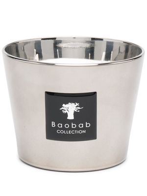 Baobab Collection Platinum Max 10 scented candle - Silver